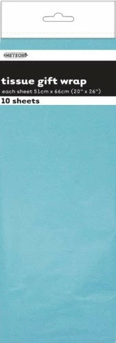 Meteor Pastel Blue Tissue Paper | 5 Sheets Blues