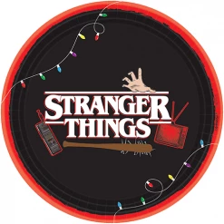 Balloon Agencies Stranger Things Plates 8pk Plates - Printed