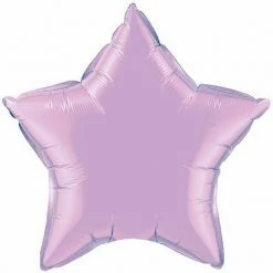 Not Specified Light Purple Star Balloon Foil Star Shape Balloons