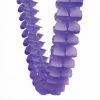 Five Star Garlands Honeycomb Garland | Purple