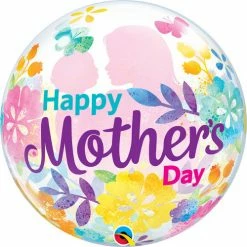 Party Planet Mother's Day Balloon - Bubble Floral