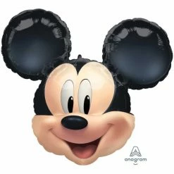 Balloon Agencies Mickey Mouse Head Large Foil Balloon