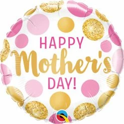 Party Planet Send Balloons Mother Day Balloon Pink & Gold - Bouquet