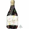 Party Planet Champagne Bottle | Confetti Fabulous Balloon Send Balloons