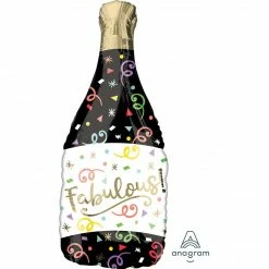 Party Planet Champagne Bottle | Confetti Fabulous Balloon Send Balloons