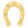 Balloon Agencies Horseshoes Cutouts Metallic Gold Melbourne Cup