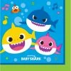 Balloon Agencies Napkins - Printed Baby Shark Beverage Napkins | 16pk