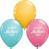 Not Specified Mother's Day With Hearts Assorted Balloon - Single Or Packs - Helium Filled Or Flat Mothers Day
