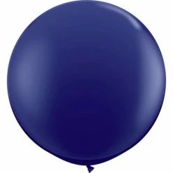 Not Specified Round Navy Balloon 90cm
