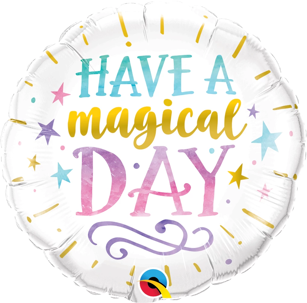 Not Specified Have A Magical Day Balloon