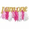 Balloon Agencies 1st Birthday High Chair Decoration Kit " I Am One" | Pink