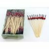 Alpen Wooden Pick Black Top With Red Ball 12cm (Rio) Box 100 Eco Friendly & Wooden Supplies