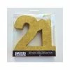 Jaz Trading 21 Gold Centerpiece | Gold Glitter
