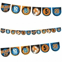 Balloon Agencies Nerf Target Banner Nerf Theme