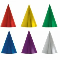 Balloon Agencies Party Hats | Metallic 12pk