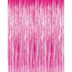 Haydens Back Drop Hot Pink | Door Curtain | Foil Door Curtains/Back Drop