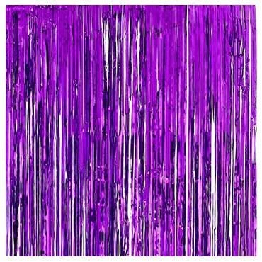 Haydens Door Curtains/Back Drop Back Drop Purple | Door Curtain | Foil