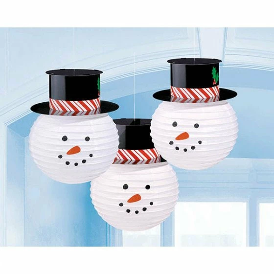 Balloon Agencies Snowman Lanterns