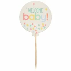 Balloon Agencies Welcome Baby Picks 24pcs