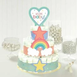 Balloon Agencies Baby Shower Diaper Cake Kit