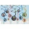 Balloon Agencies Avengers Swirl Decorations Value Pack 6 Hanging Decorations
