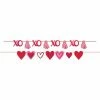 Balloon Agencies Valentines Day Hearts Banner Kit