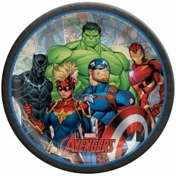 Balloon Agencies Avengers Plates 23cm Pk8 Plates - Printed