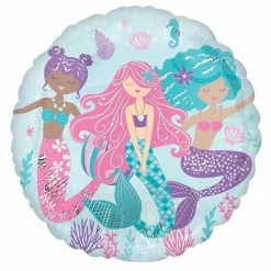 Balloon Agencies Shimmering Mermaid Balloon/Bouquet