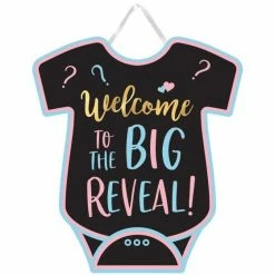 Balloon Agencies Gender Reveal Welcome Sign Baby Gender Reveal