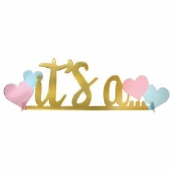 Balloon Agencies Gender Reveal "it's A..." Foil Centerpiece