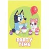 Balloon Agencies Bluey Party Invitations 8pk