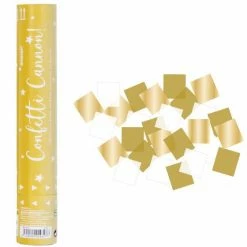 Balloon Agencies Confetti Cannon - Gold 24cm Sparklers & Poppers