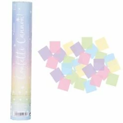 Balloon Agencies Sparklers & Poppers Confetti Cannon - Pastel 24cm