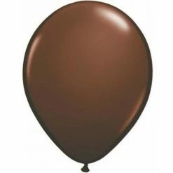 Party Planet Chocolate Brown | 5" Balloons | Pack | Flat Latex Balloons - 5" (12cm)