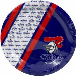 Oceana International Newcastle Knights NRL Plates Pack Of 6