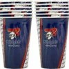 Oceana International Newcastle Knights NRL Paper Cups Pack Of 6 NRL | Football