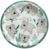 Balloon Agencies Koala Dinner Plates | 23cm |8pk Plates - Printed