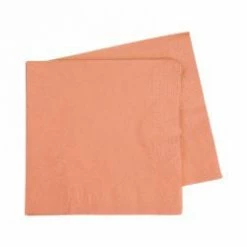Five Star Napkins - Lunch Peach Napkins | Lunch Napkins | Premium Pk40