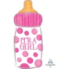 Balloon Agencies Large Shape - Foil Balloons Its A Girl - Bottle Foil
