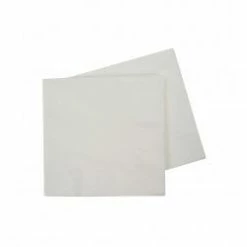 Five Star White Napkins | Cocktail Napkins | Premium Pk40 Napkins - Cocktail / Beverage