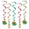 Balloon Agencies Mexican / Fiesta Mexican Worm & Tequila Hanging Decorations