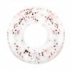 Splosh Confetti Inflatable Pool Ring | Rose Gold