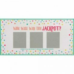 Balloon Agencies Baby Shower Scratch Off Cards