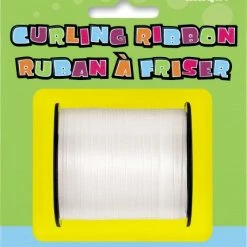 Meteor Balloon Ribbon - Curling Ribbon | White