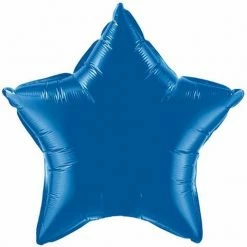 Not Specified Dark Blue Star Balloon Foil
