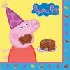 Balloon Agencies Peppa Pig Napkins Lunch Pk16 Napkins - Printed