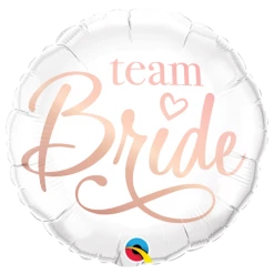 Not Specified Send Balloons Bride To Be Balloon - Rose Gold & White