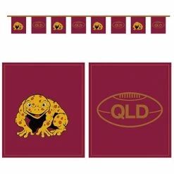 Balloon Agencies State Of Origin QLD Flag Banner