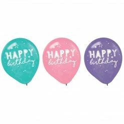 Balloon Agencies Girl-Chella 30cm Latex Balloons 6pk