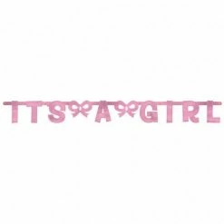Balloon Agencies Its A Girl Banner